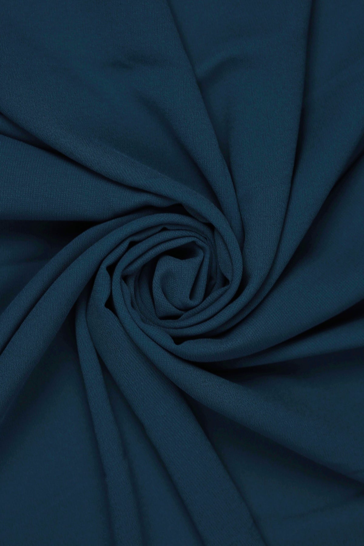 Plain Georgette - Aegean Blue