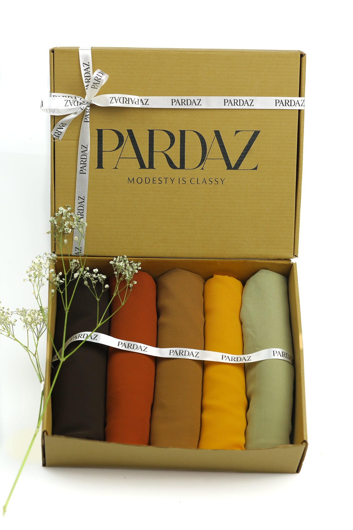 Autumn Palette Box - Plain Georgette