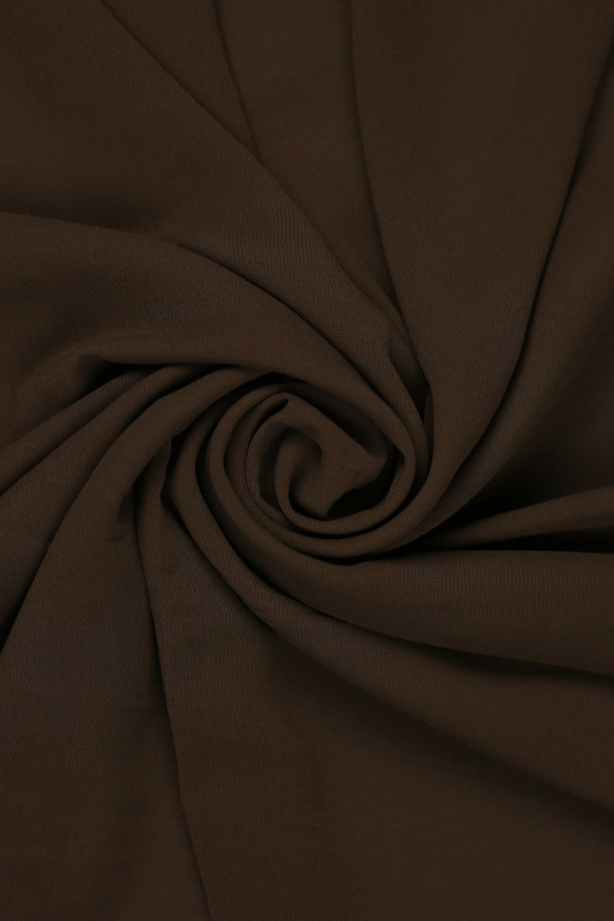 Plain Georgette - Brown