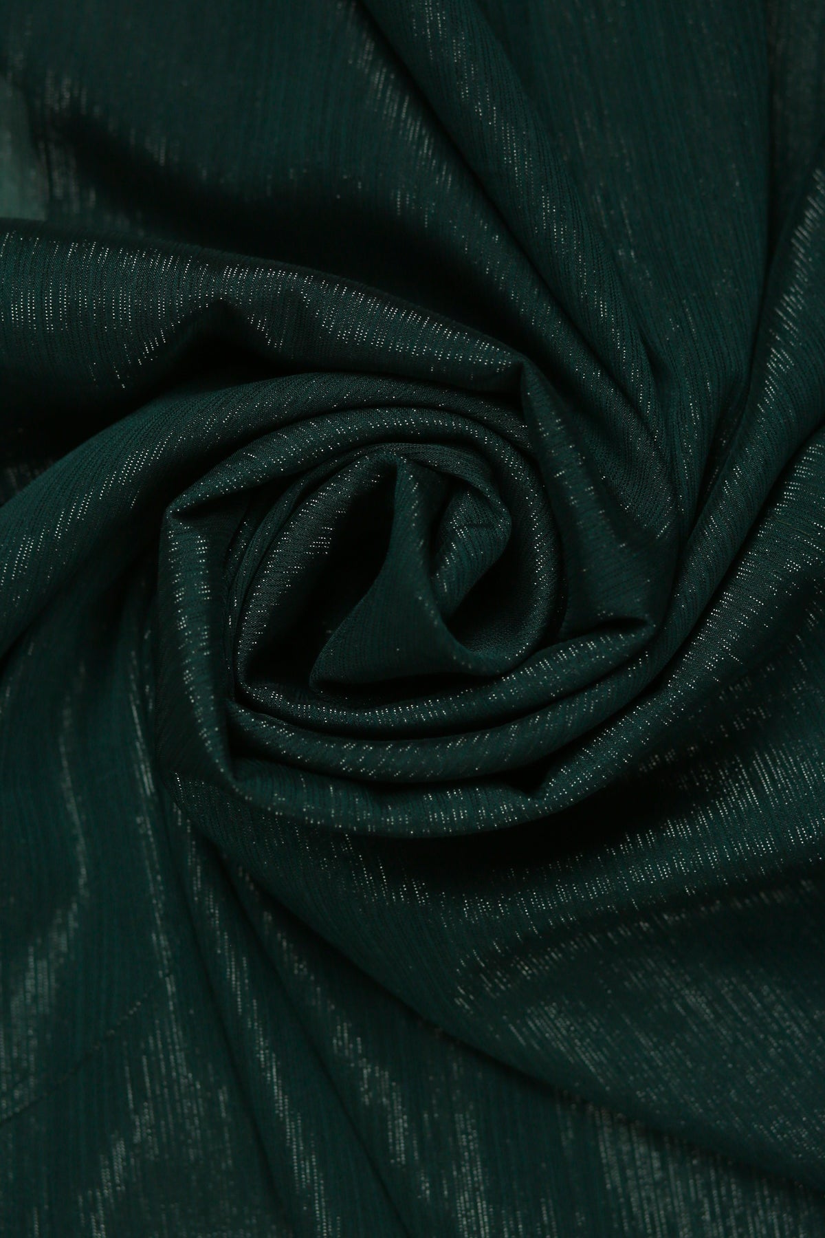 Shimmer Chiffon - Emerald Green