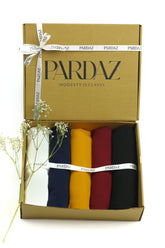 Primary Colors Box - Plain Georgette