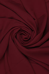 Plain Georgette - Red