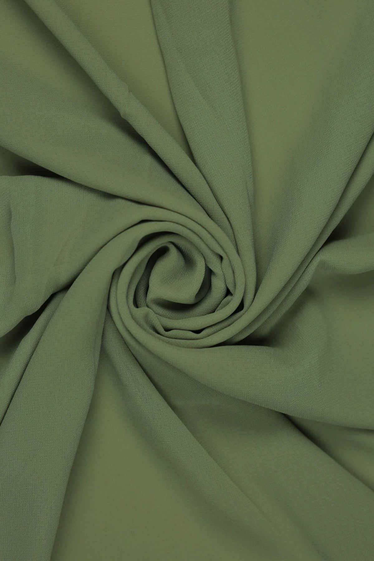 Plain Georgette - Soft Olive